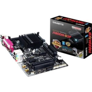INTEL DUAL-CORE CELERON Gigabyte Motherboard GA-J1800M-D3P