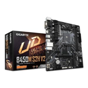 Gigabyte Motherboard B450M – S2H SOCKET AM4 EMBEDDED IN CPU
